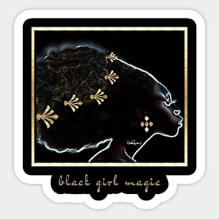 Black Girl Magic Sticker